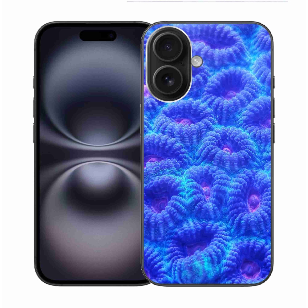Gelový kryt mmCase na iPhone 16 - abstraktní motiv 17