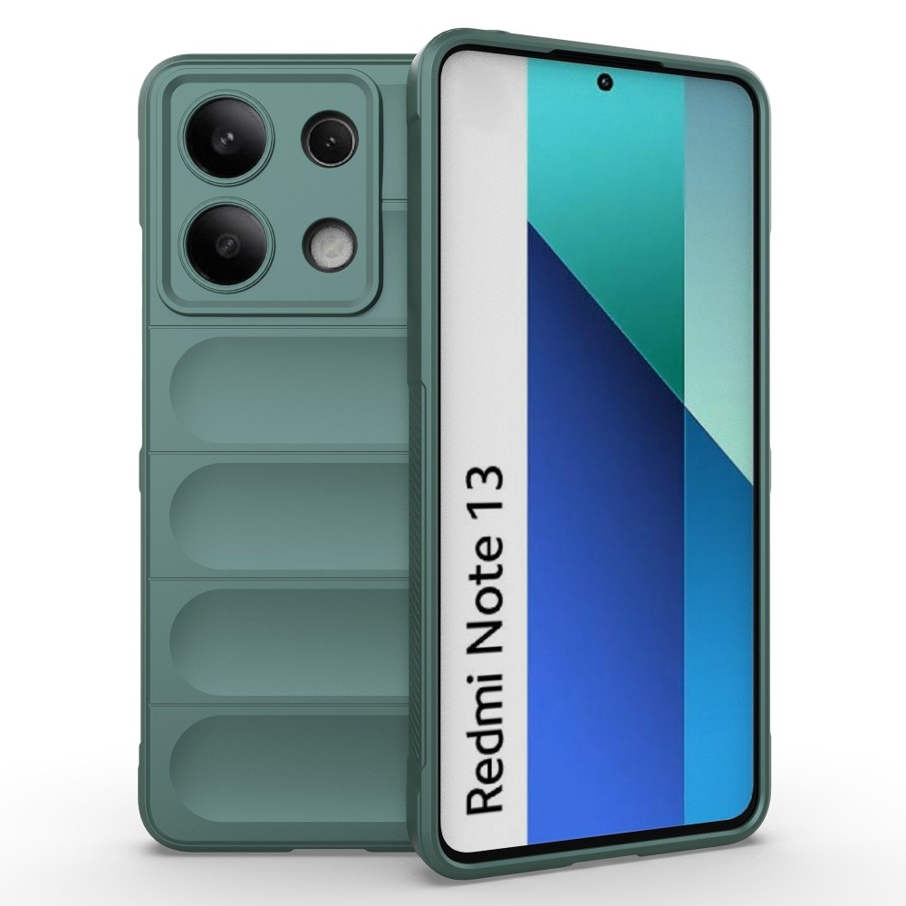 Rugg odolný gelový obal na Xiaomi Redmi Note 13 - zelený