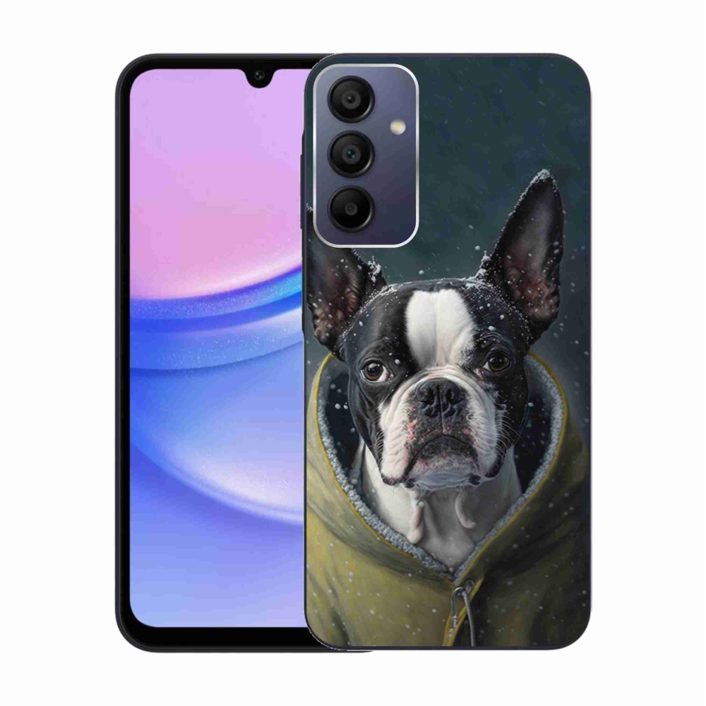 Gelový kryt mmCase na Samsung Galaxy A15 4G/5G - buldoček