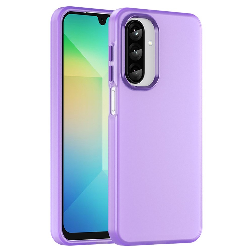 Candys matný gelový obal na Samsung Galaxy A26 5G - fialový