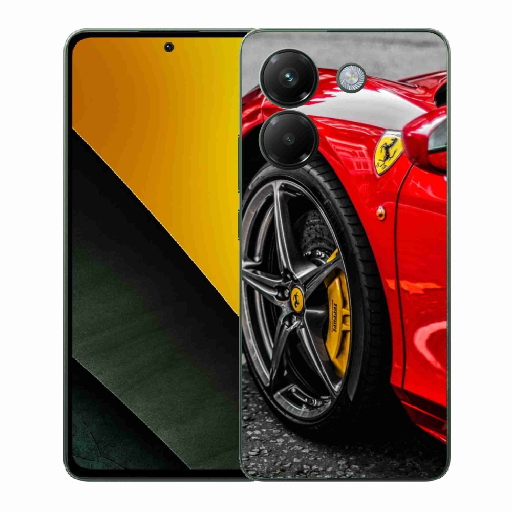 Gelový kryt mmCase na Xiaomi Poco M7 Pro 5G - auto 1