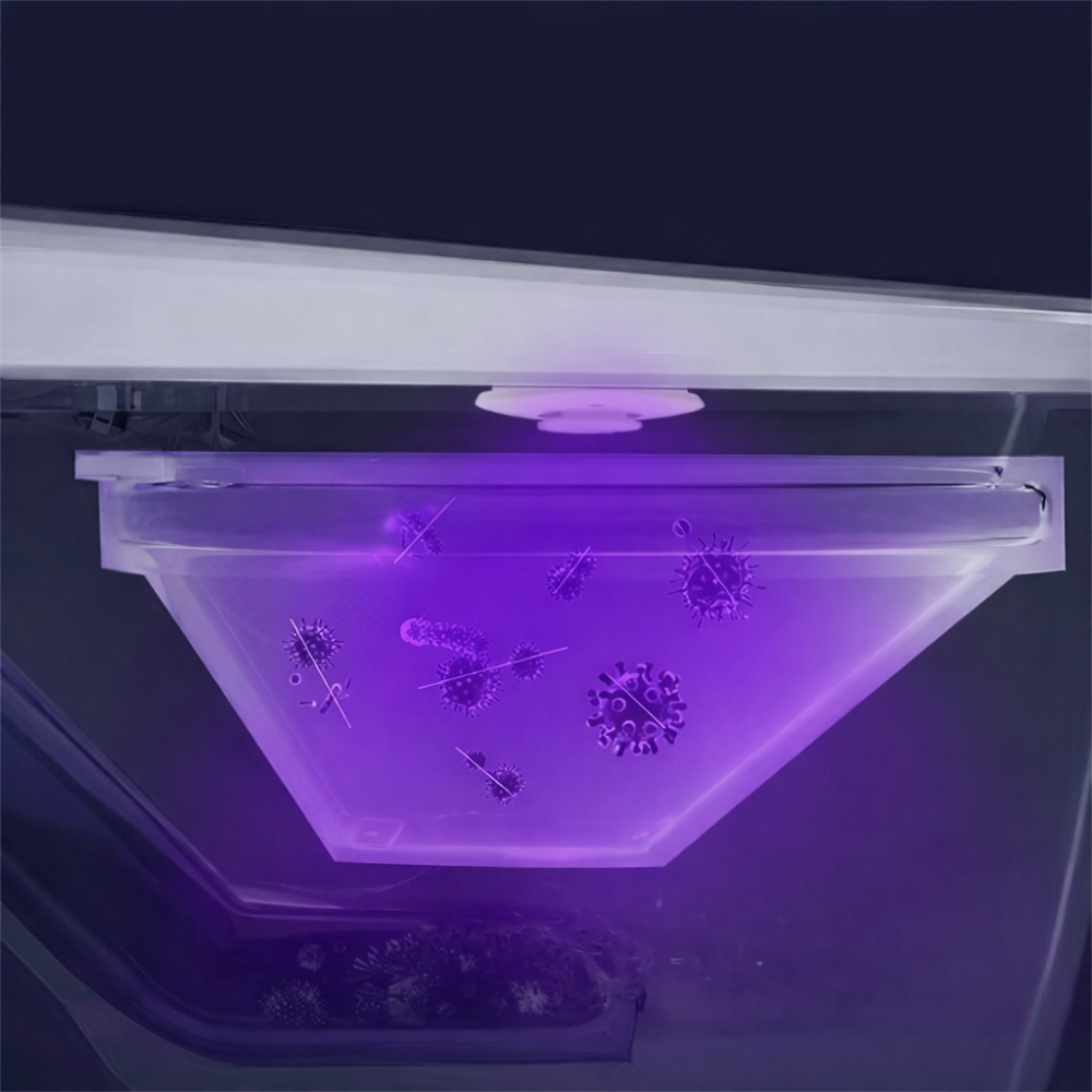 Hygienické UV světlo pro dezinfekci WC - bílé