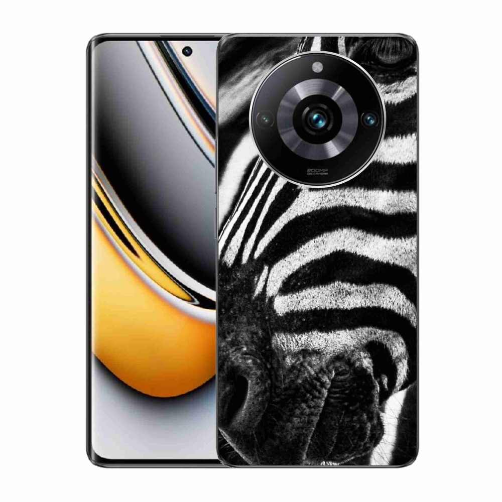 Gelový kryt mmCase na Realme 11 Pro/11 Pro+ - zebra