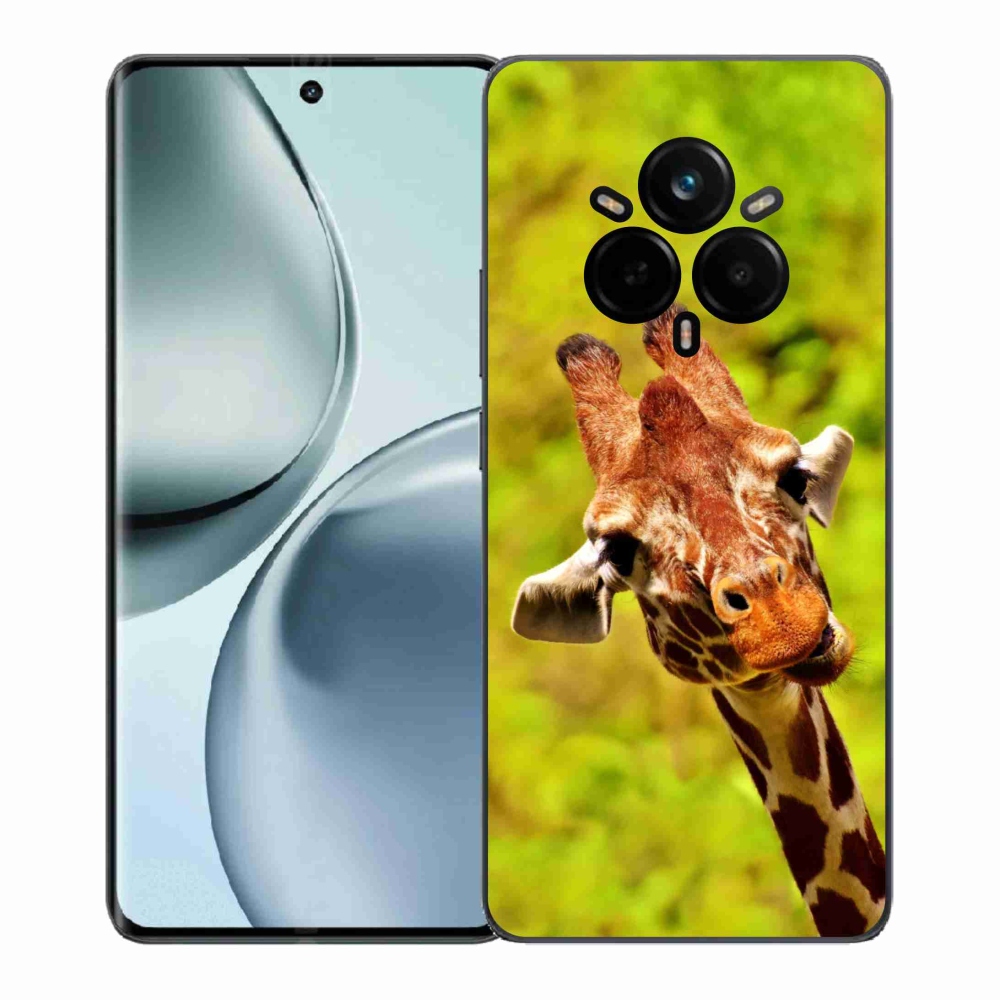 Gelový kryt mmCase na Realme 14 Pro+ 5G - žirafa