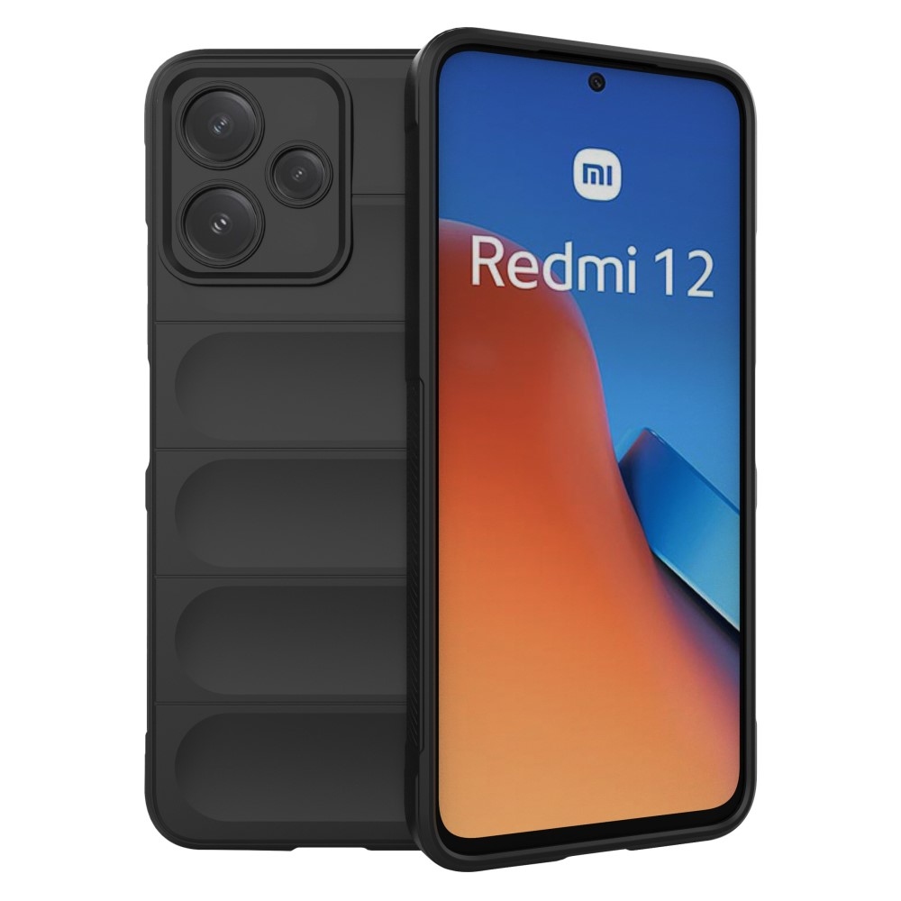 Rugg odolný gelový obal na Xiaomi Redmi 12 5G - černý