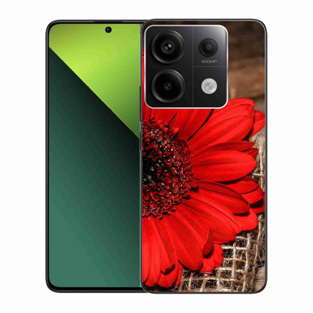 Gelový kryt mmCase na Xiaomi Redmi Note 13 Pro 5G/Poco X6 5G - gerbera
