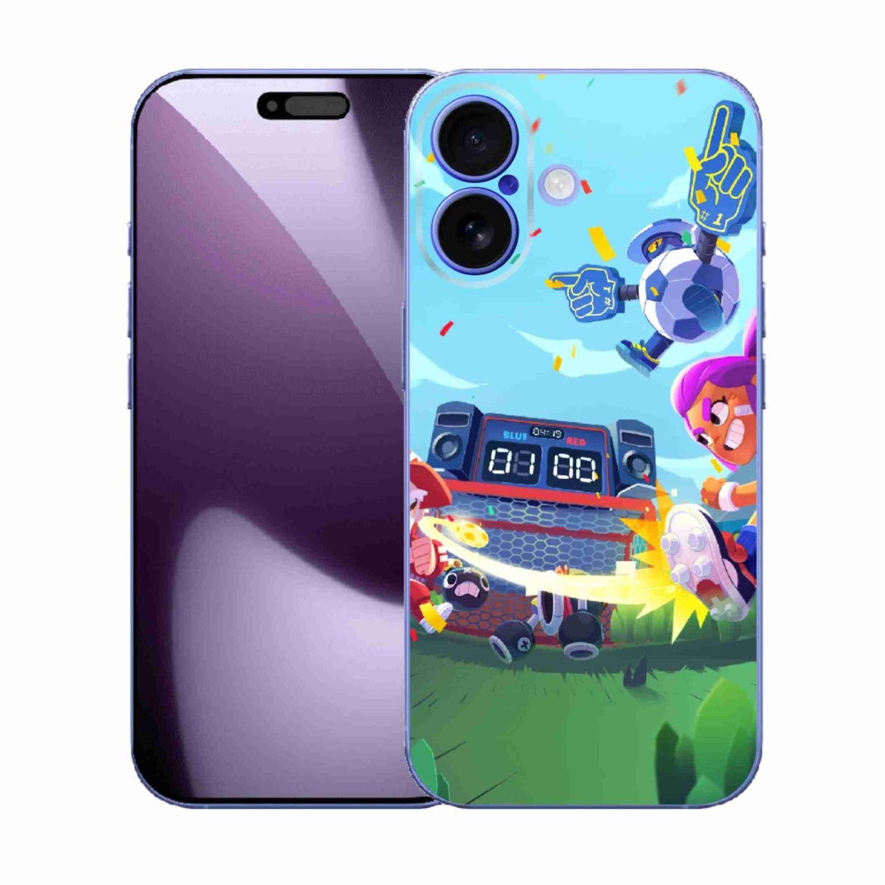 Gelový kryt mmCase na iPhone 17 - brawl stars 1