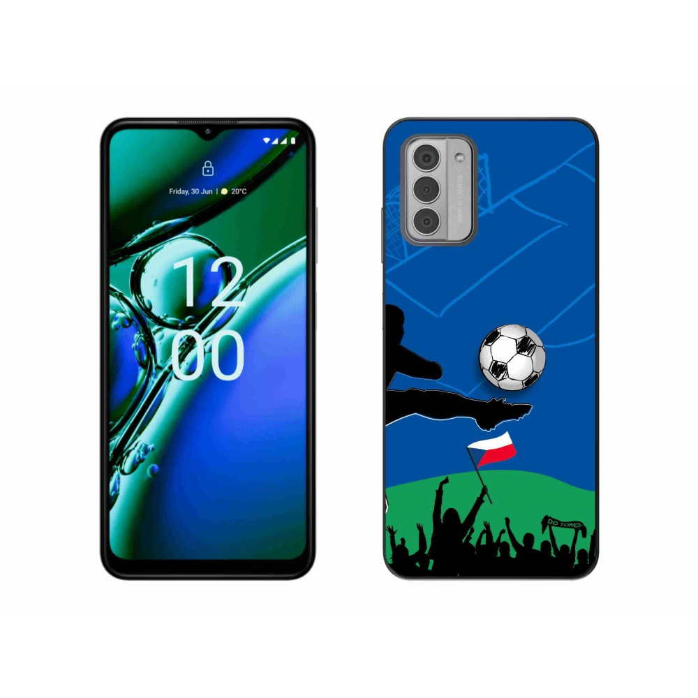 Gelový kryt mmCase na Nokia G42 - fanoušci fotbalu