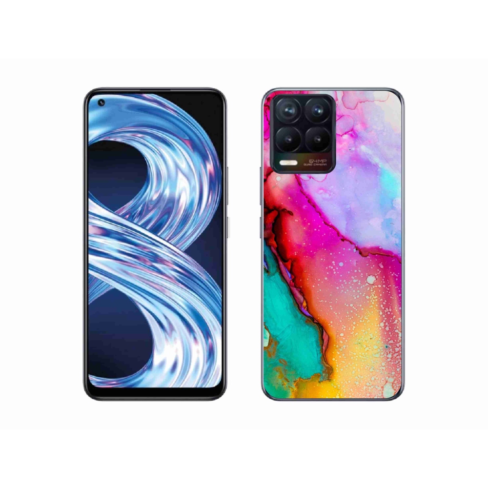 Gelový kryt mmCase na Realme 8 Pro - abstrakt 24