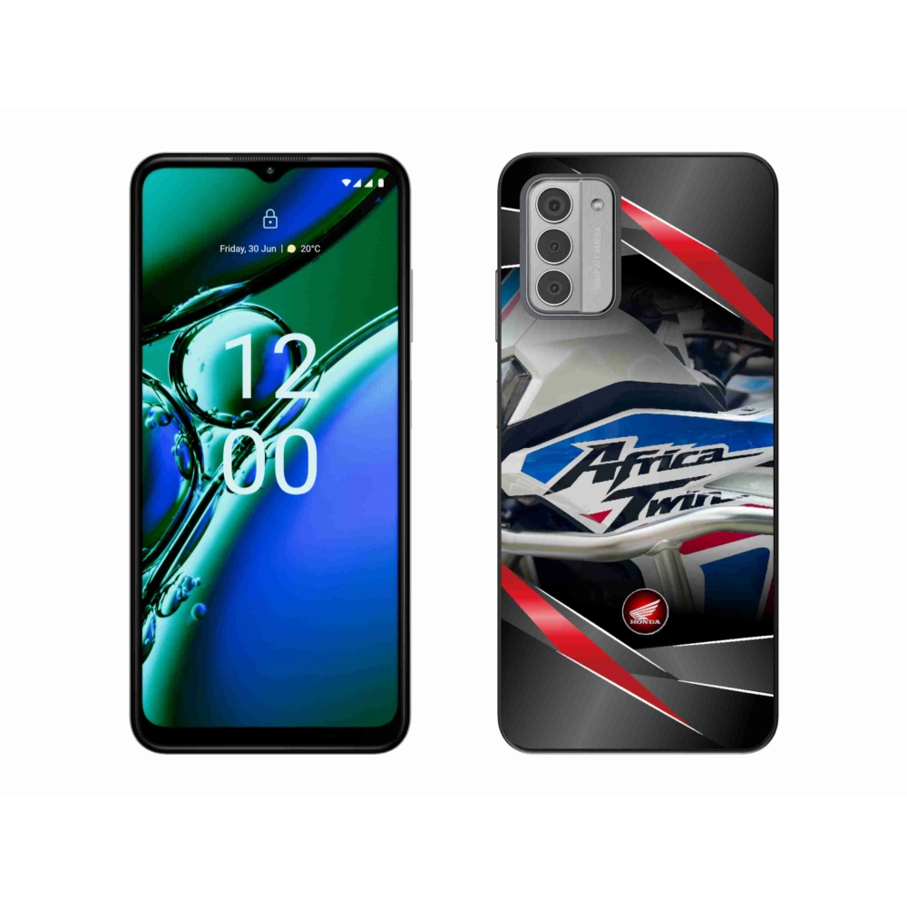 Gelový kryt mmCase na Nokia G42 - motorka honda