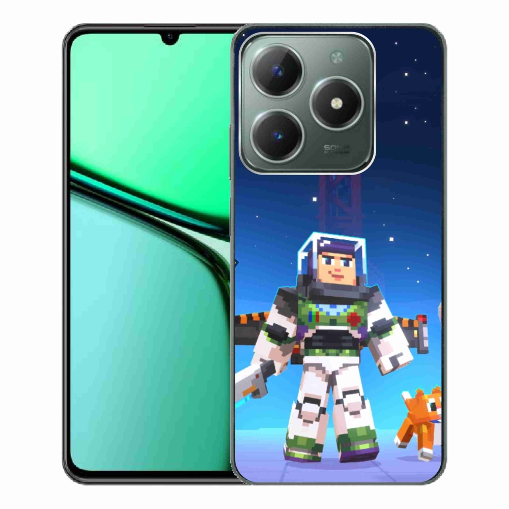 Gelový kryt mmCase na Realme C61 - minecraft 2