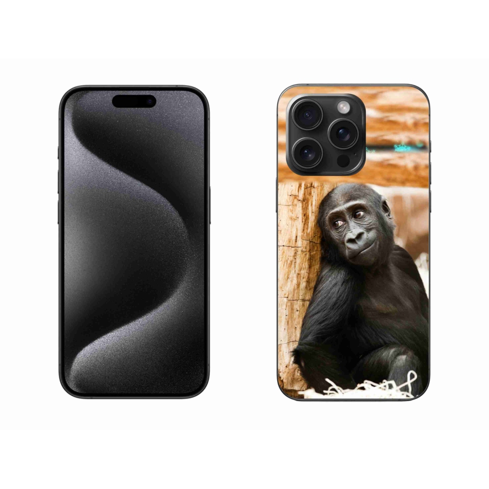 Gelový kryt mmCase na iPhone 15 Pro Max - gorila
