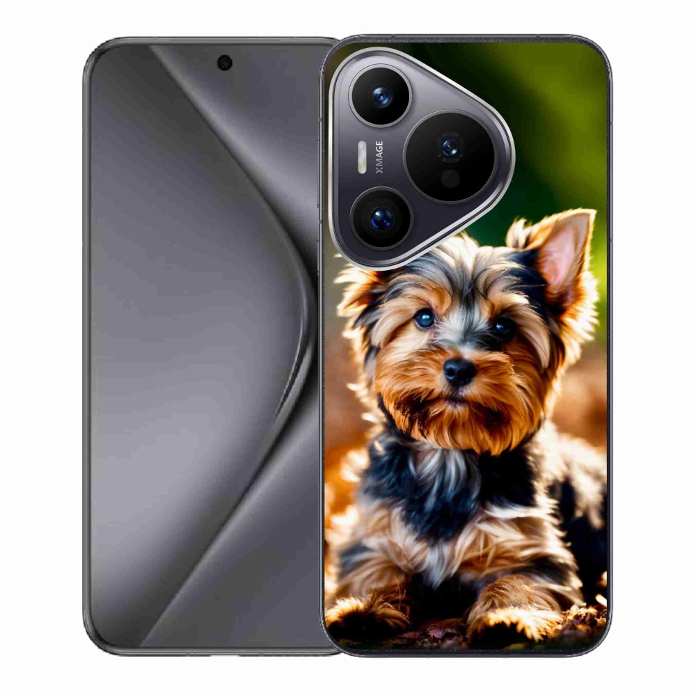 Gelový kryt mmCase na Huawei Pura 70 - jorkšír 10