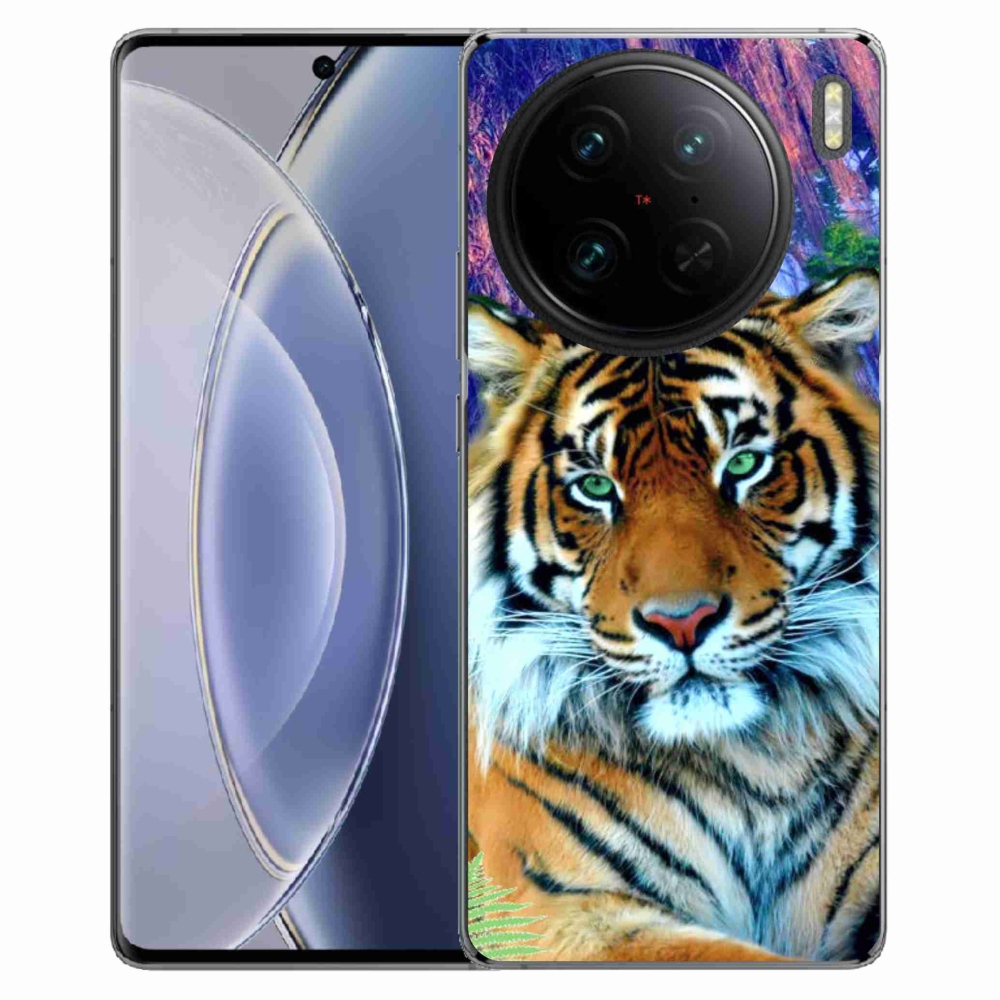 Gelový obal mmCase na Vivo X90 Pro - tygr