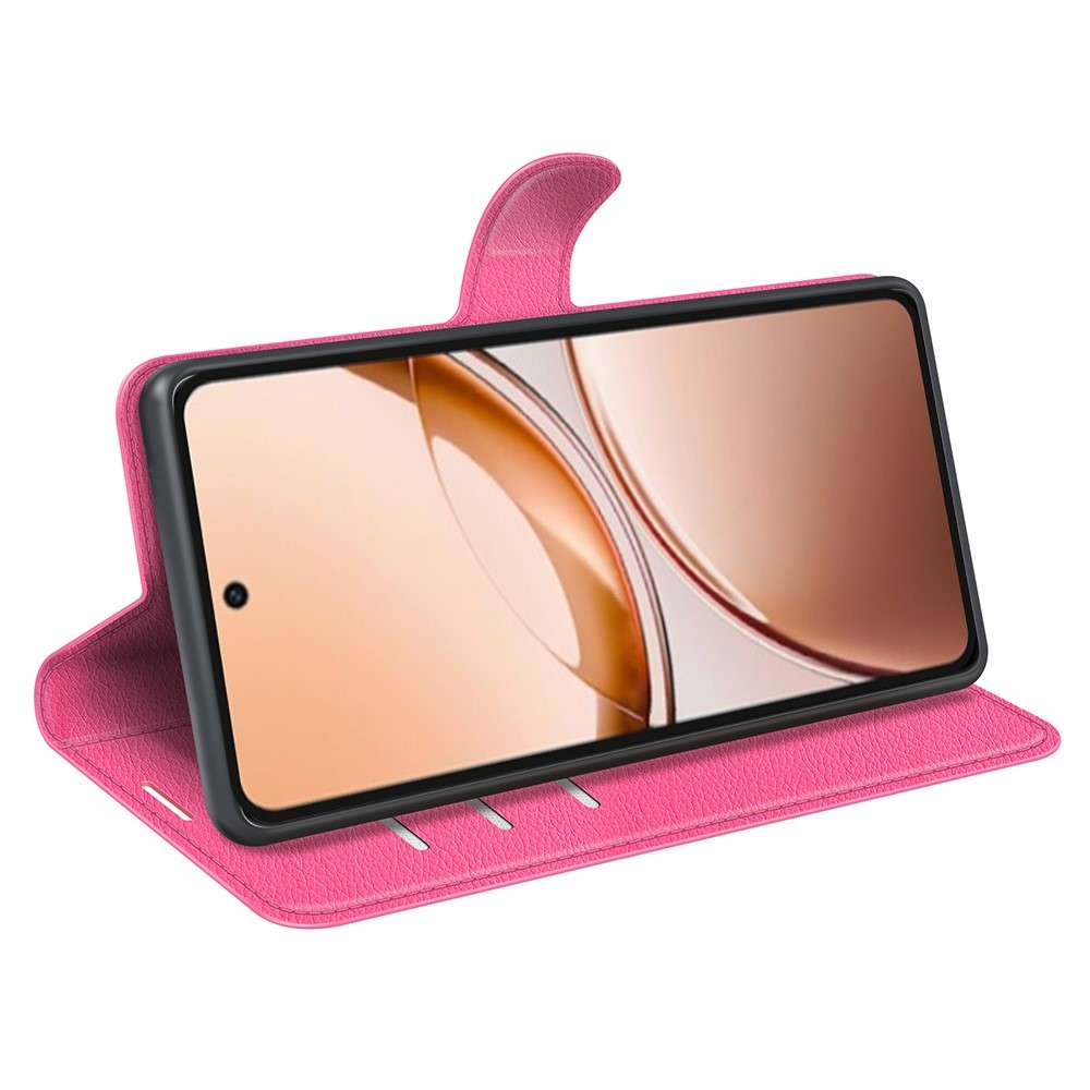 Litchi knížkové pouzdro na Vivo V50 Lite 4G/5G - rose
