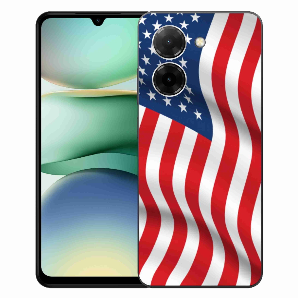 Gelový kryt mmCase na Xiaomi Redmi A5 (173.45x79.35x8.45mm) - USA vlajka
