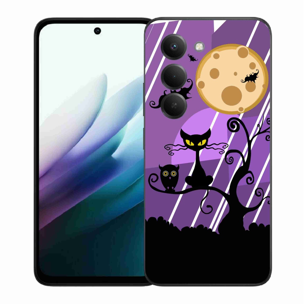 Gelový kryt mmCase na Xiaomi Redmi 15 4G/5G (171mm) - halloween