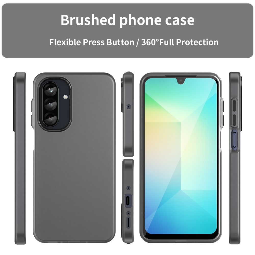 Candys matný gelový obal na Samsung Galaxy A26 5G - černý