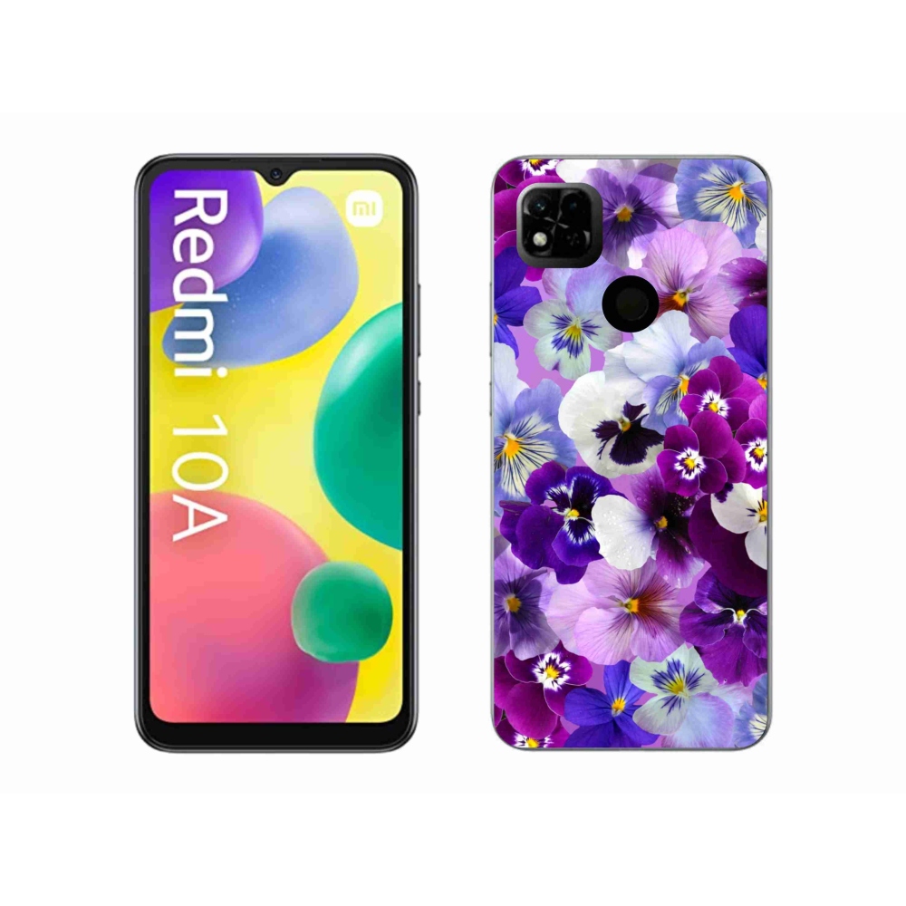 Gelový kryt mmCase na Xiaomi Redmi 10A - květiny 9