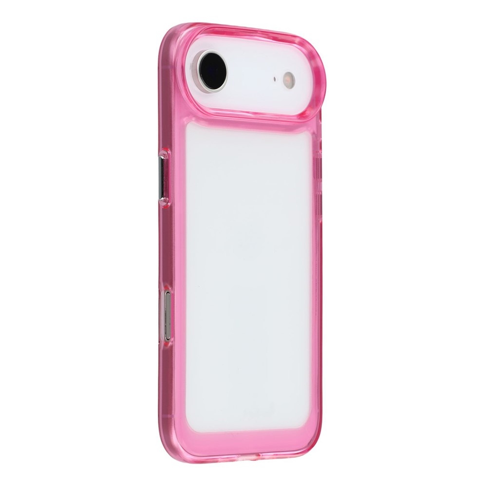 Gelový obal s pevnými zády na iPhone 17 Air - růžový