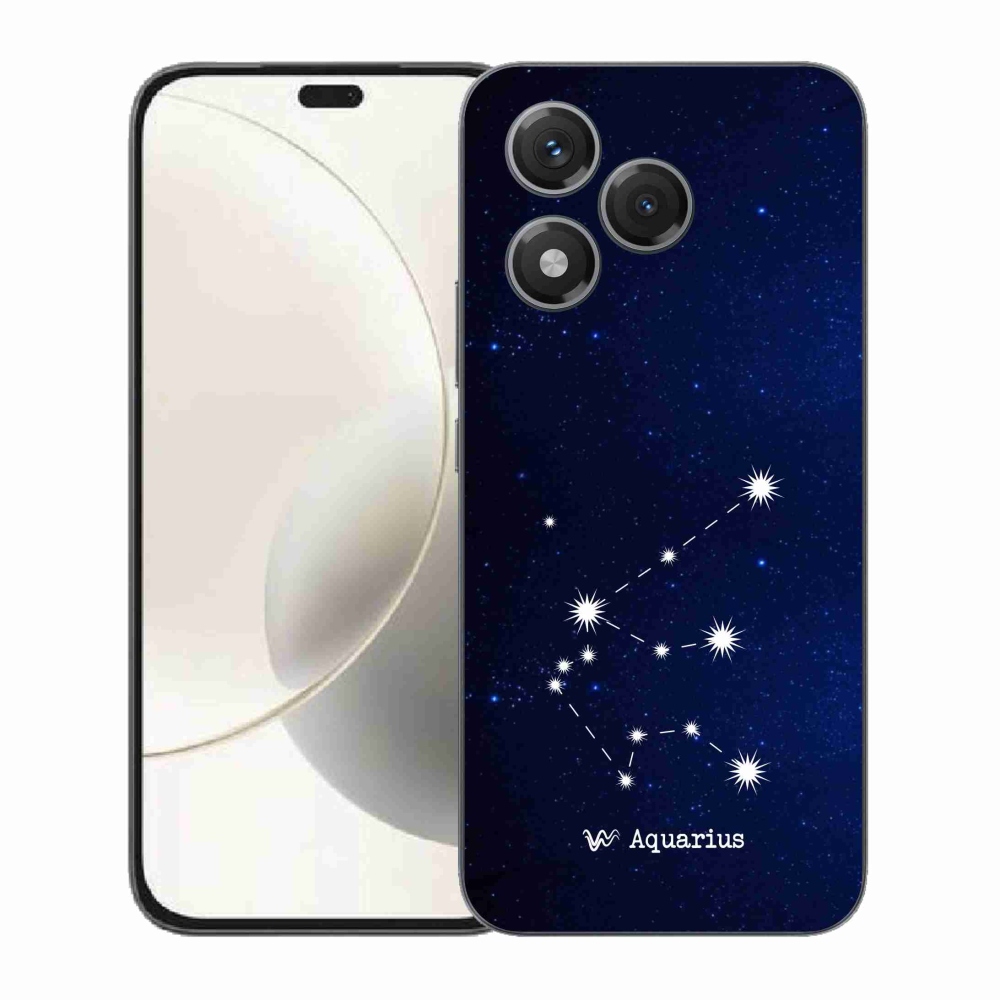 Gelový kryt mmCase na Honor 400 Lite - souhvězdí Vodnáře