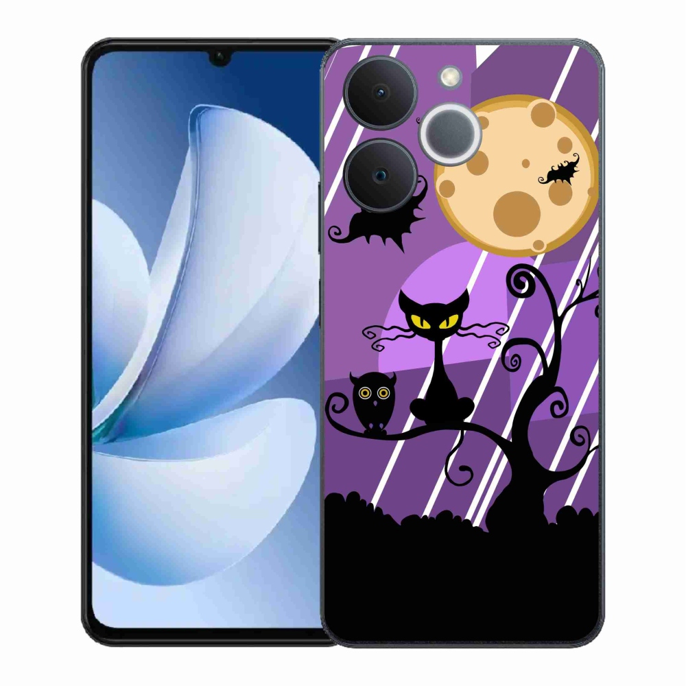 Gelový kryt mmCase na Realme Note 70T - halloween
