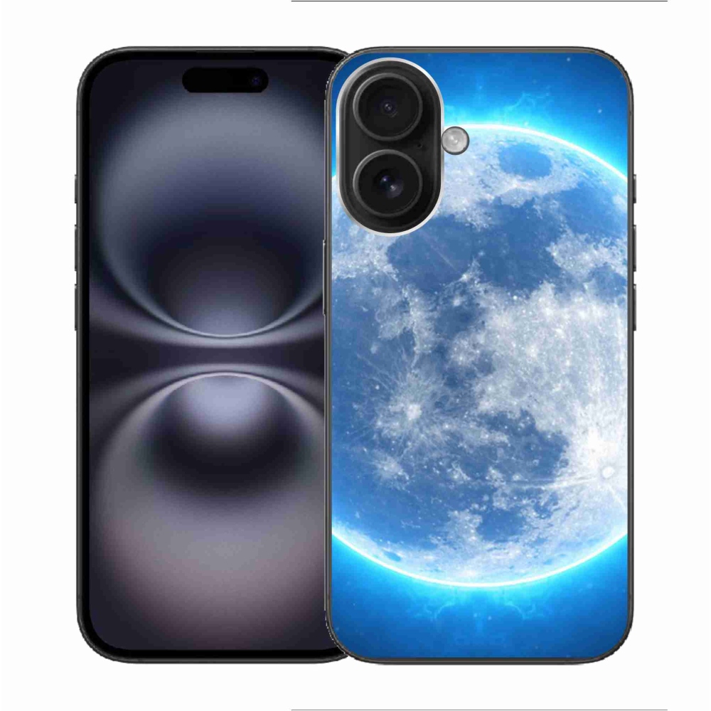 Gelový obal mmCase na iPhone 16 - zeměkoule