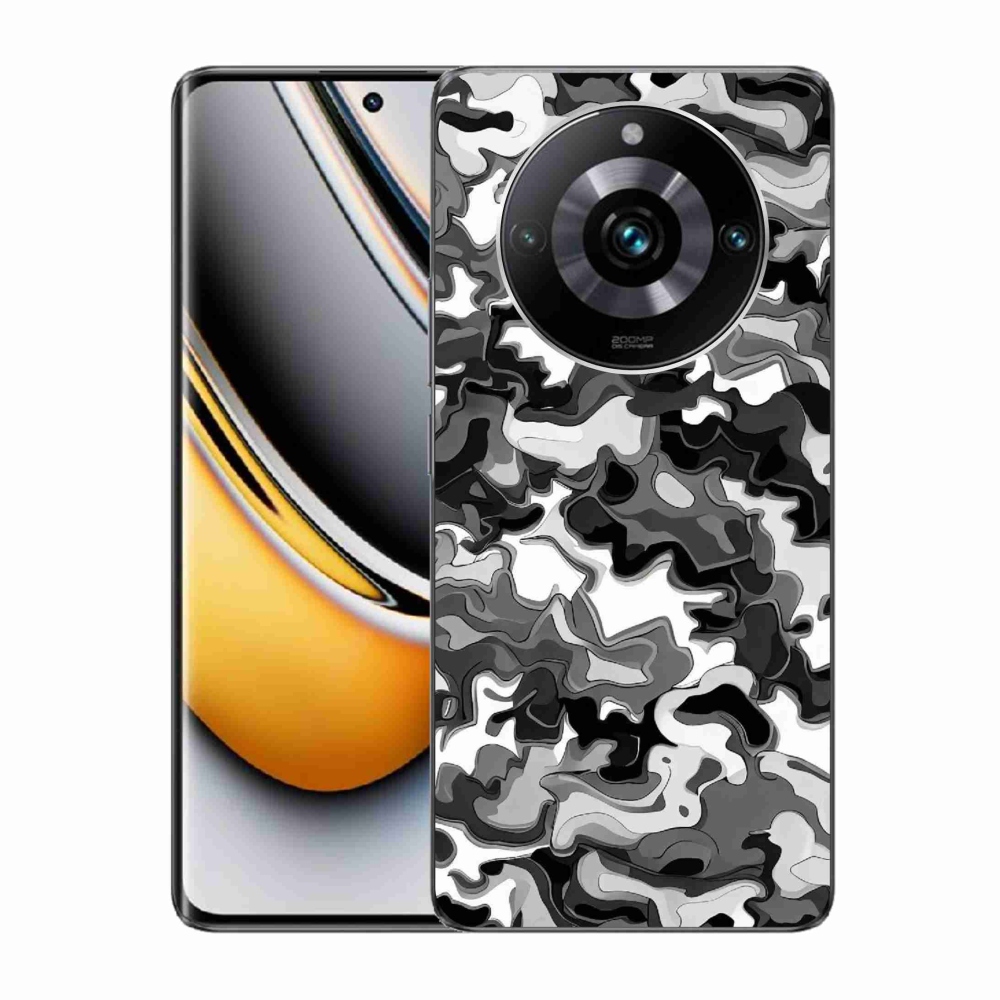 Gelový kryt mmCase na Realme 11 Pro/11 Pro+ - maskáčový vzor 3