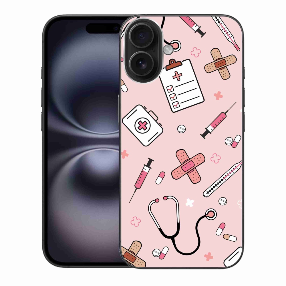 Gelový kryt mmCase na iPhone 16 Plus - zdravotnictví 2
