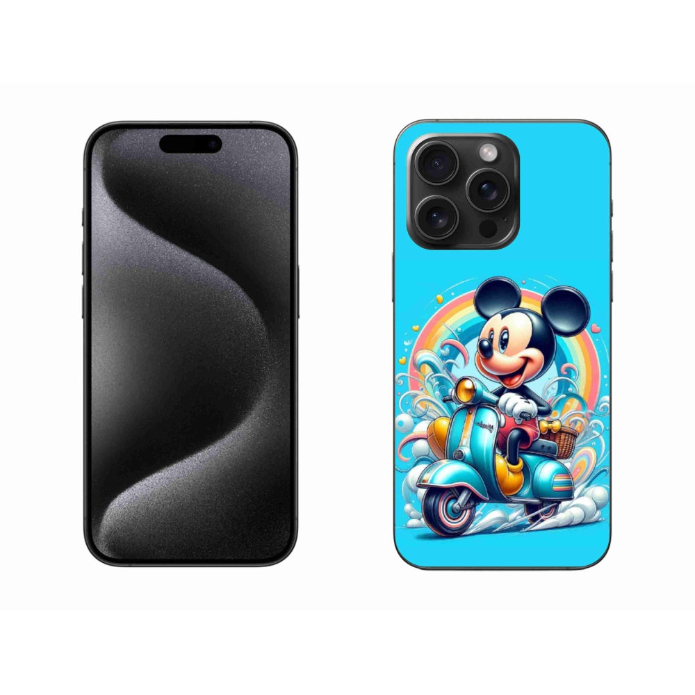 Gelový kryt mmCase na iPhone 15 Pro Max - mickey mouse 2