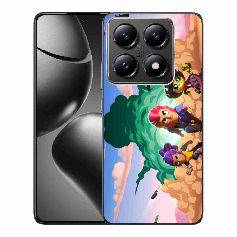 Gelový kryt mmCase na Xiaomi 14T Pro - brawl stars