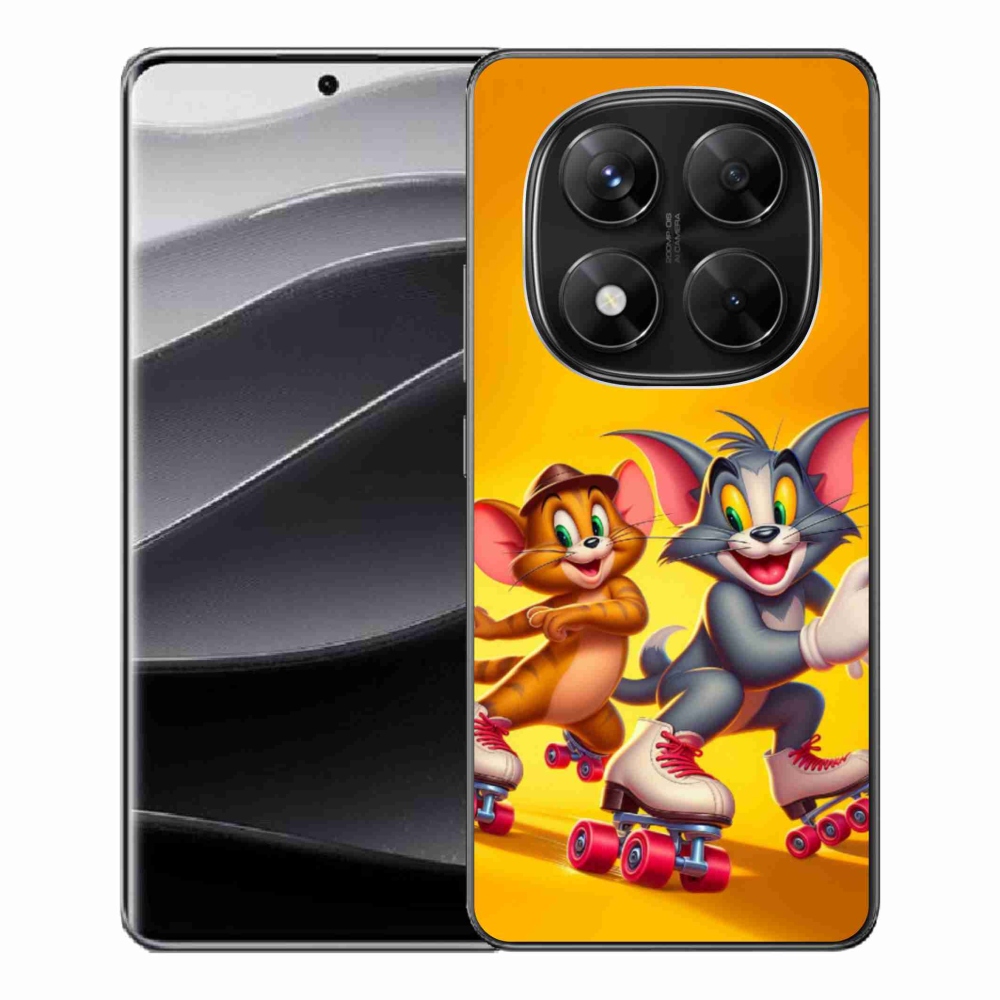 Gelový kryt mmCase na Xiaomi Redmi Note 14 Pro 5G/Poco X7 5G - tom a jerry