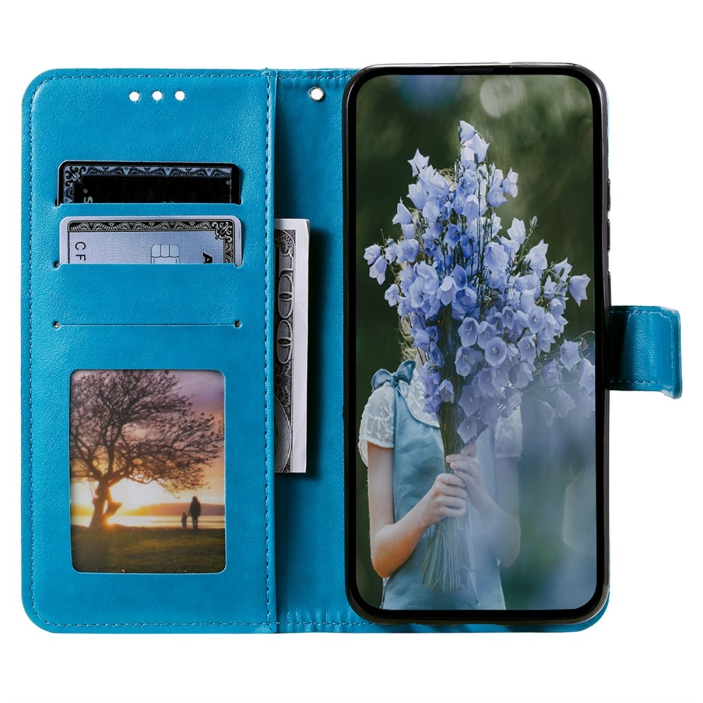 Mandala knížkové pouzdro na Samsung Galaxy A26 5G - modré
