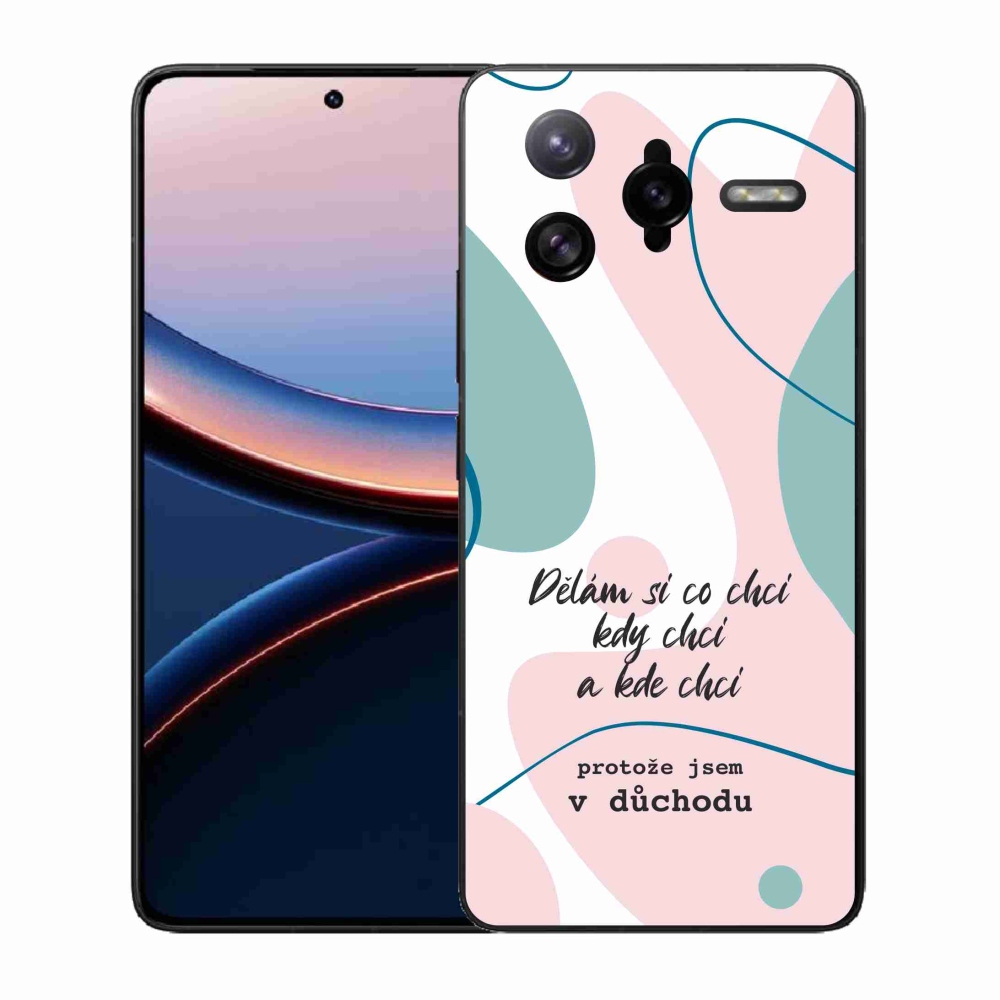 Gelový kryt mmCase na Xiaomi Poco F7 Ultra - vtipný text 10 bílé pozadí