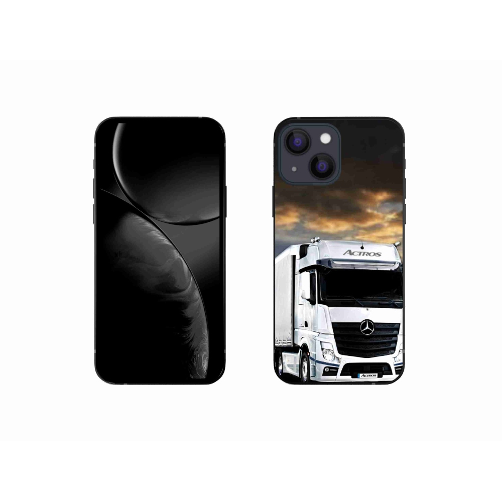 Gelový kryt mmCase na iPhone 13 mini - kamion
