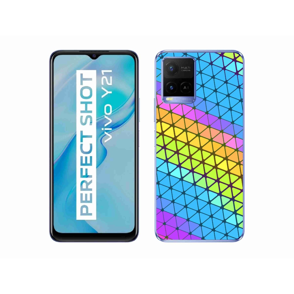 Gelový kryt mmCase na Vivo Y21/Y21s/Y33s - abstraktní motiv 16