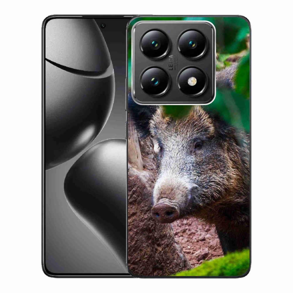 Gelový kryt mmCase na Xiaomi 14T Pro - divoké prase