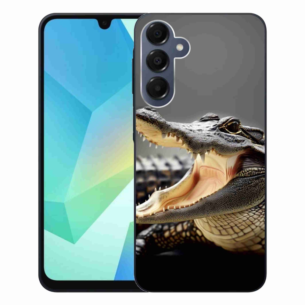 Gelový kryt mmCase na Samsung Galaxy A16 4G/5G - krokodýl