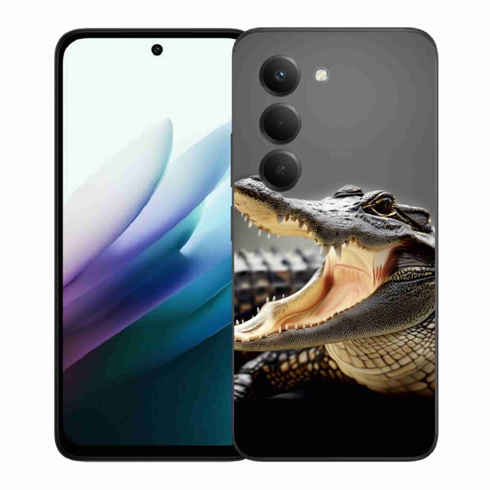 Gelový kryt mmCase na Xiaomi Redmi 15 4G/5G (171mm) - krokodýl