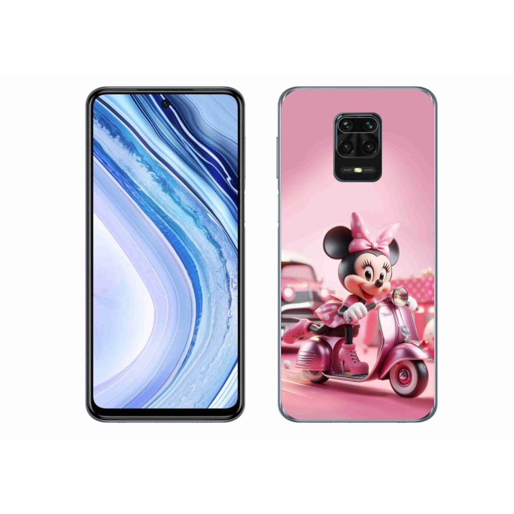 Gelový kryt mmCase na Xiaomi Redmi Note 9 Pro - minnie 1