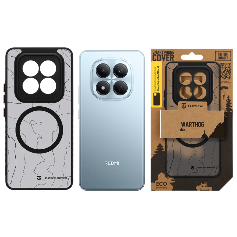 Tactical MagForce Warthog Kryt pro Xiaomi Redmi Note 15 Pro 4G Asphalt