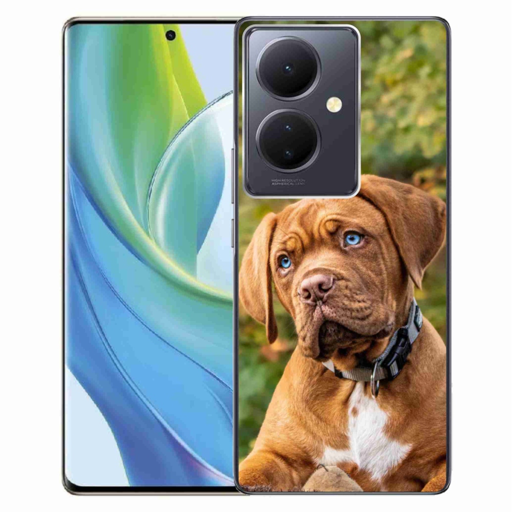 Gelový kryt mmCase na Vivo V29 Lite 5G - štěně 