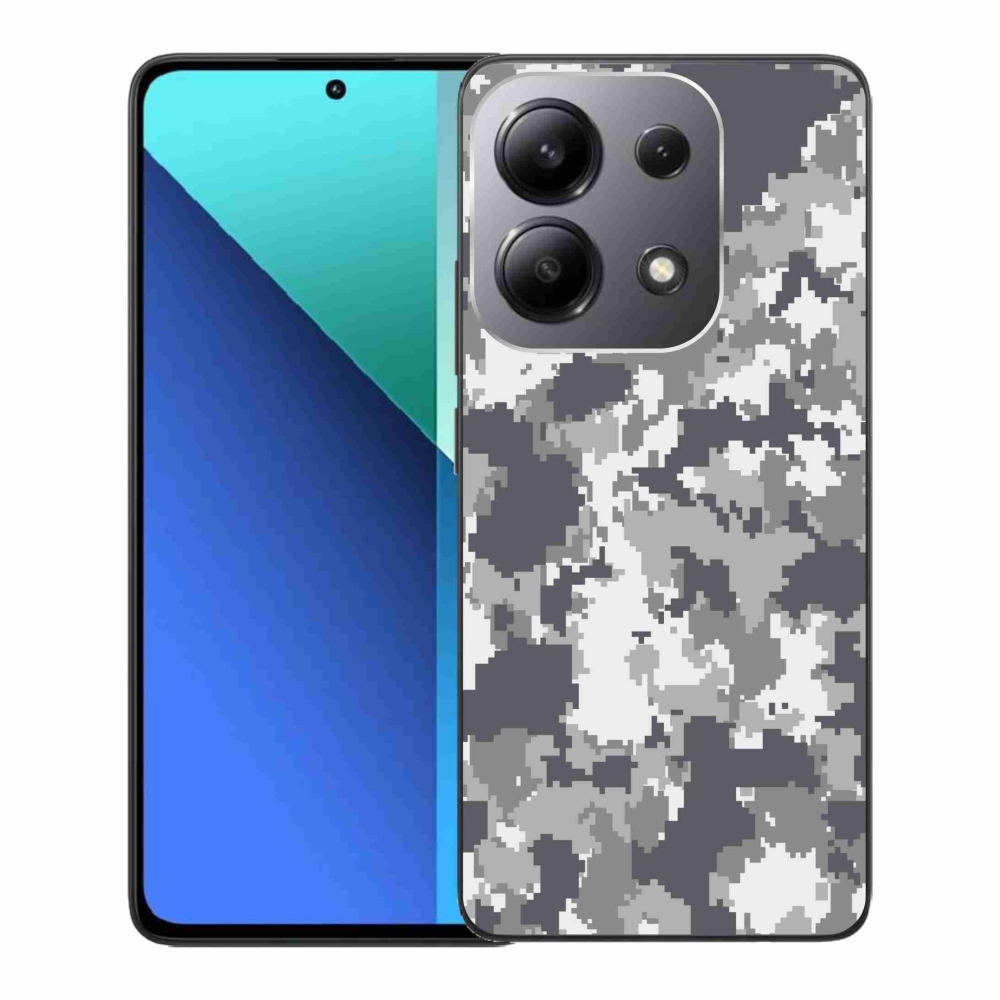 Gelový kryt mmCase na Xiaomi Redmi Note 13 - maskáčový vzor 2
