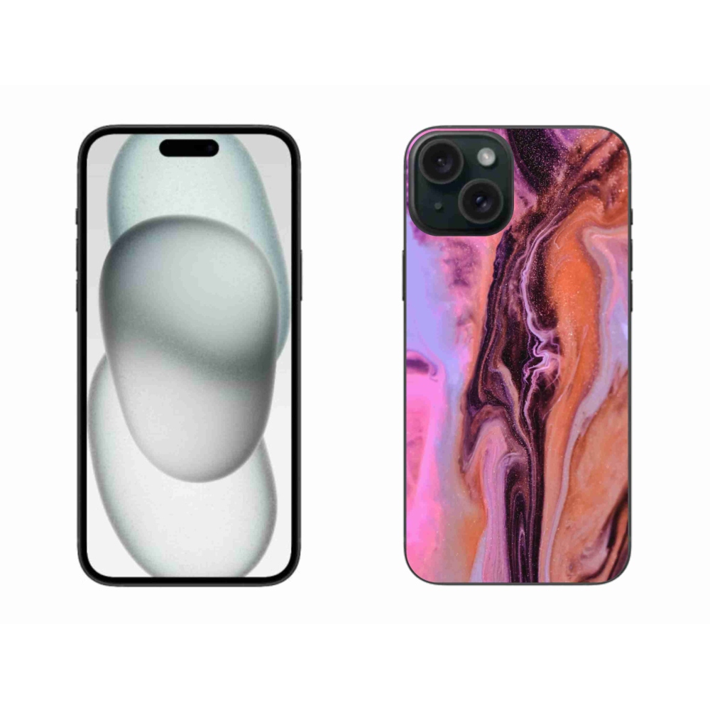 Gelový kryt mmCase na iPhone 15 Plus - abstrakt 26
