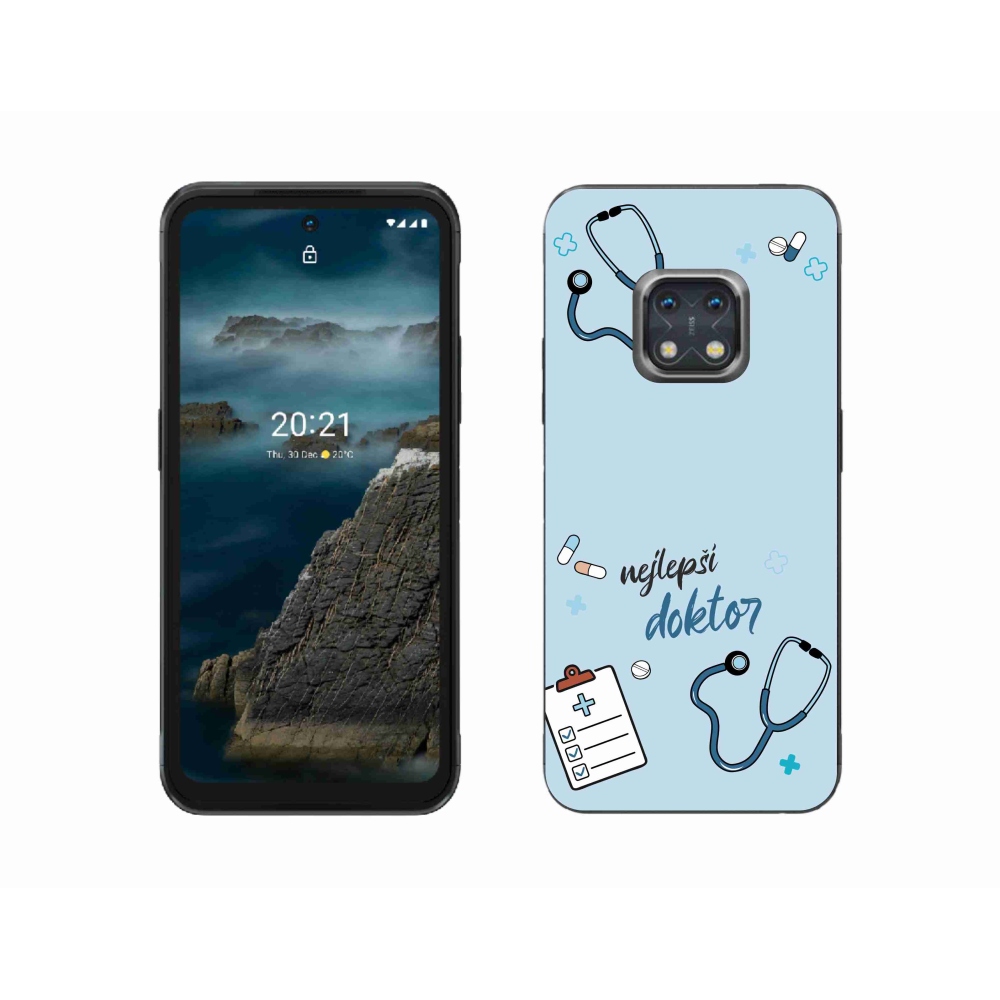 Gelový kryt mmCase na Nokia XR20 - nejlepší doktor