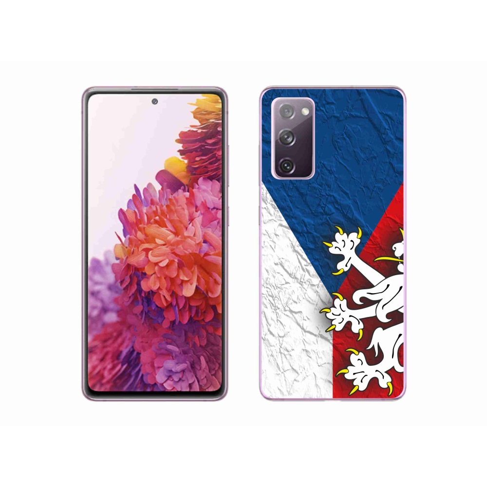 Gelový kryt mmCase na Samsung Galaxy S20 FE - česká vlajka 1