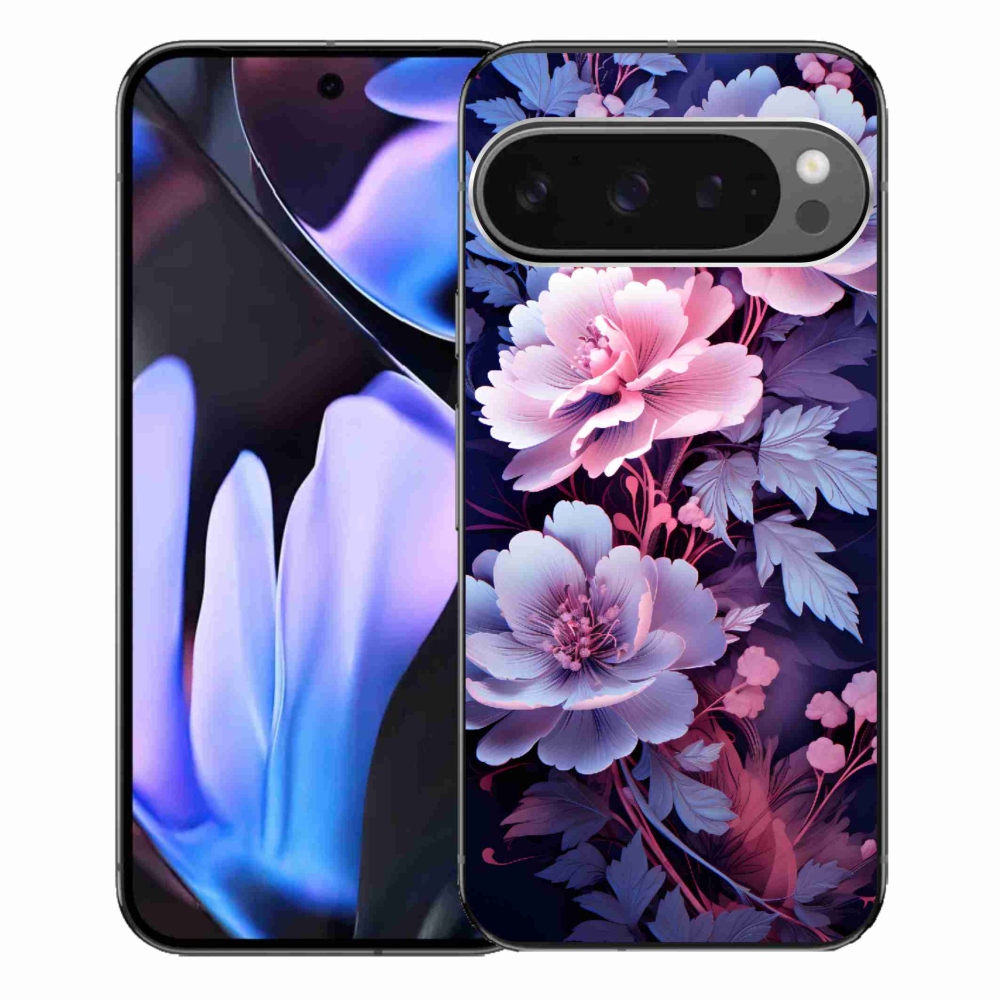 Gelový kryt mmCase na Google Pixel 9 Pro XL - květiny 11