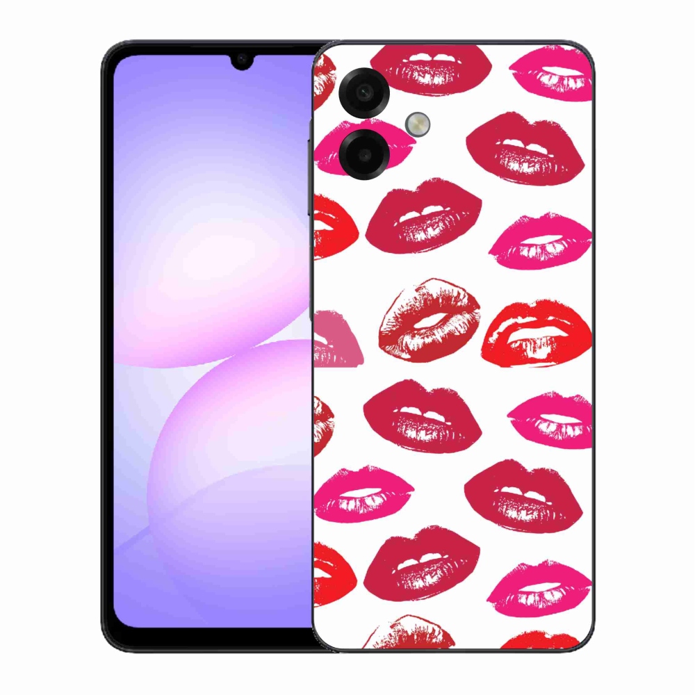Gelový kryt mmCase na Samsung Galaxy A07 4G - rty