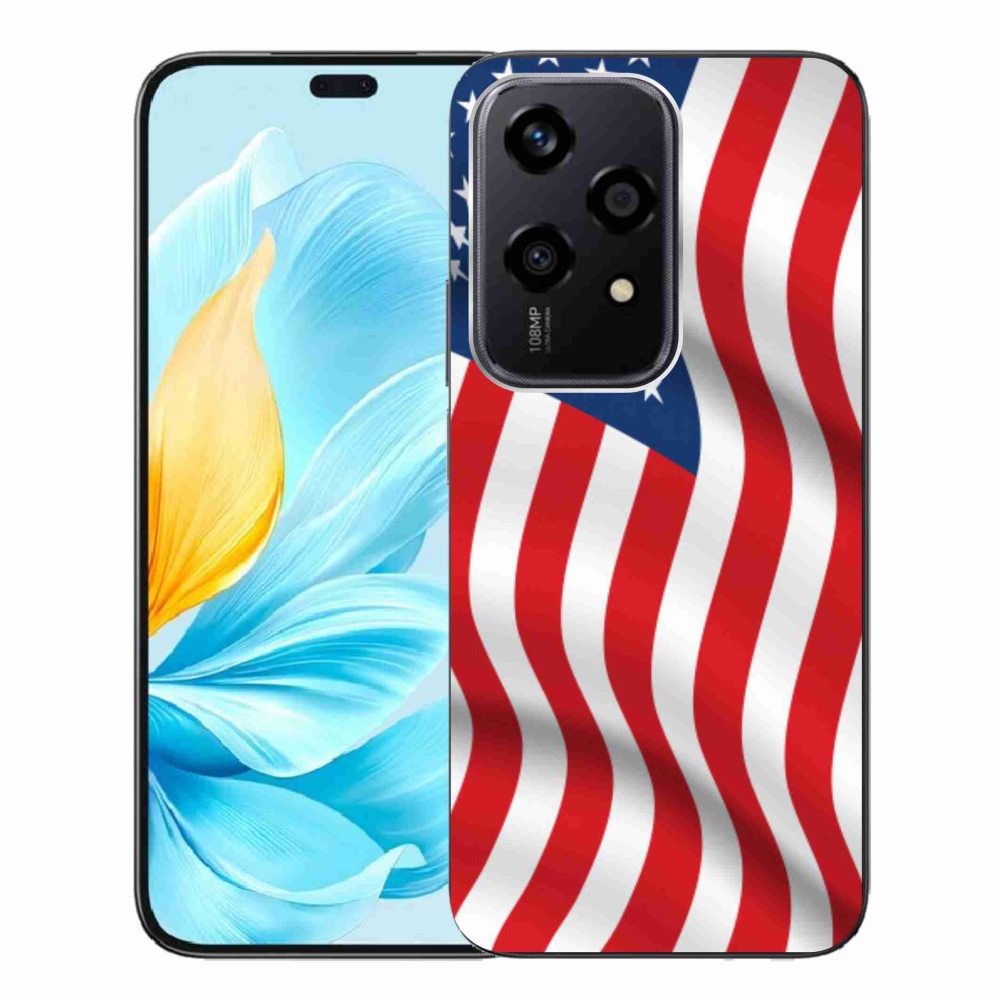 Gelový kryt mmCase na Honor 200 Lite 5G - USA vlajka