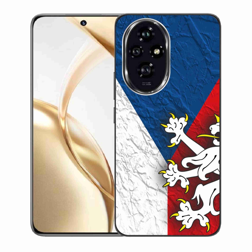 Gelový kryt mmCase na Honor 200 5G - česká vlajka 1